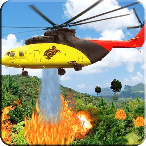 Airplane Fire Birgade Simulator 2017 icon
