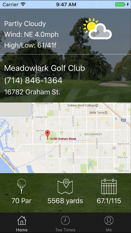 Meadowlark Golf Tee Times