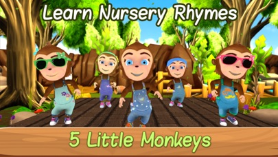 Kaju Games : 5 Little Monkeysのおすすめ画像1