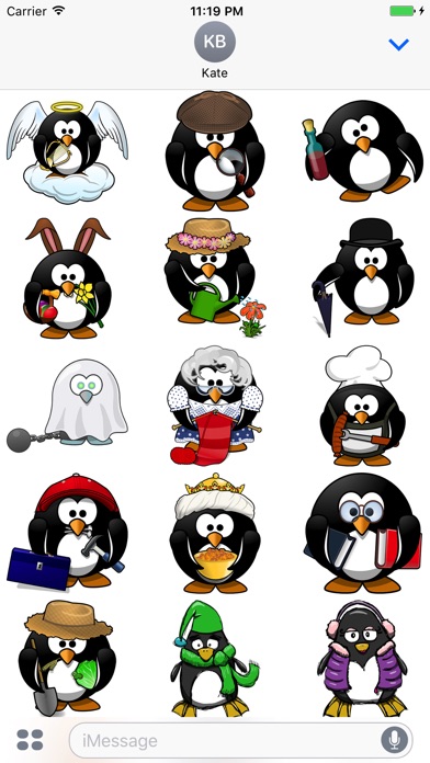 Sticker Fun with Penguins screenshot 2