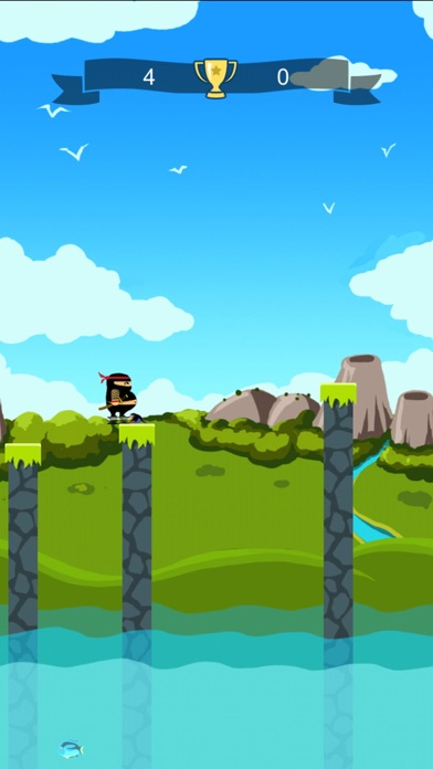 Fat Ninja Jump-cool fun games screenshot 3