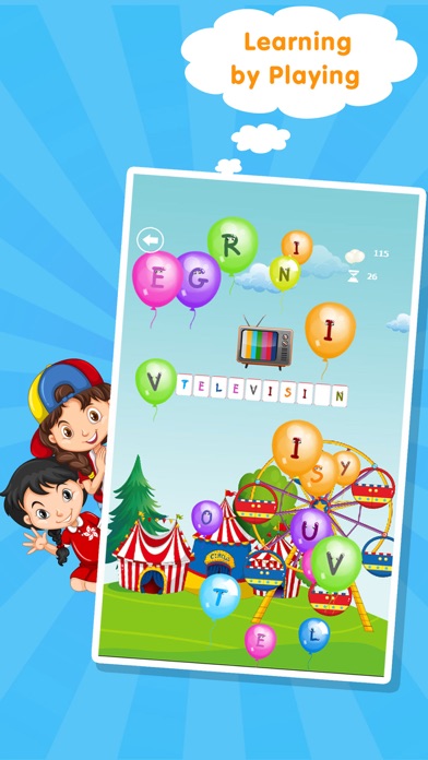 Circus Animal Balloon Popping screenshot 4