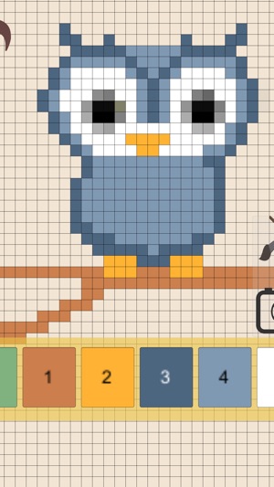 Coloring Book Pixel Draw