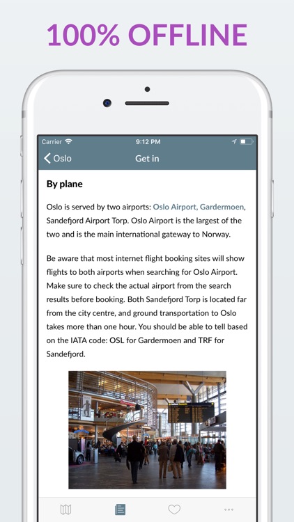 Oslo Offline Map & Guide screenshot-4