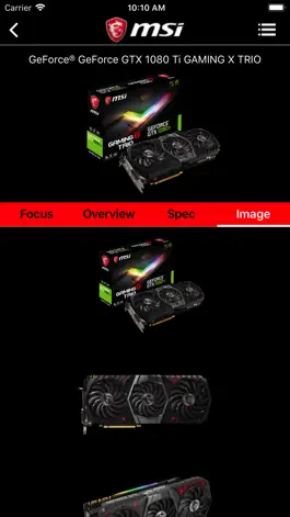 Game screenshot MSI Graphics Card hack