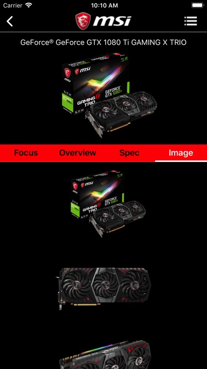 MSI Graphics Card