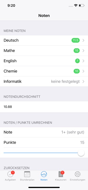 MARK - Mein Schülermanager(圖3)-速報App