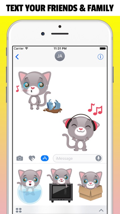 CatLoveMoji - Cute Cats Emoji Stickers App