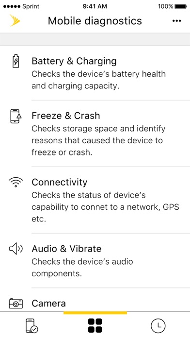 Sprint Mobile Diagnostics screenshot 3