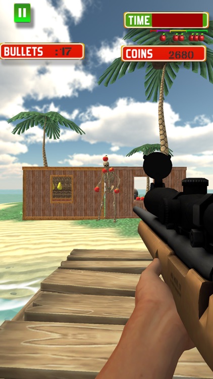 Real Apple Sniper Shooting 3D screenshot-4