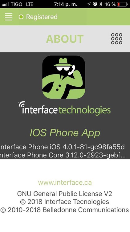 Interface Phone