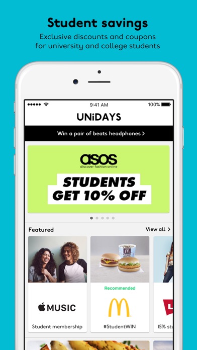 UNiDAYS: Student Discountsのおすすめ画像1