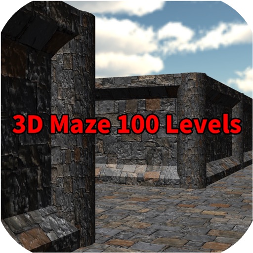 3D Maze 100 Levels iOS App