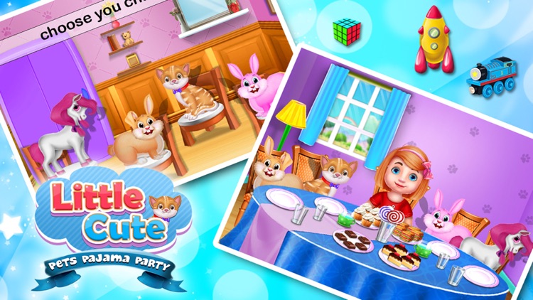 Little Cute Pets Pajama Party screenshot-4