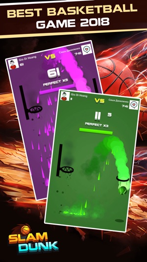 Slam Dunk-Basketball game 2018(圖1)-速報App