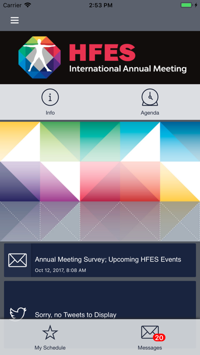 HFES Annual Meeting screenshot 2