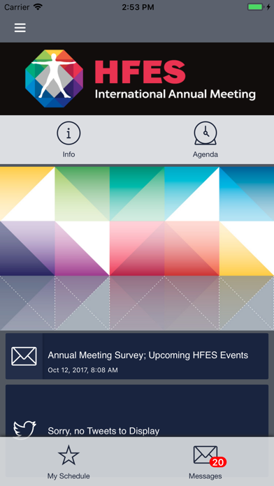 How to cancel & delete HFES Annual Meeting from iphone & ipad 2