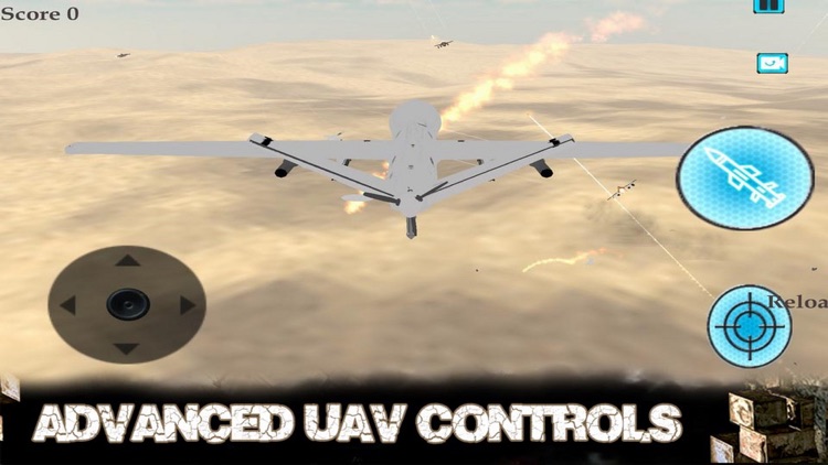 Modern Drone Air Attack Mission