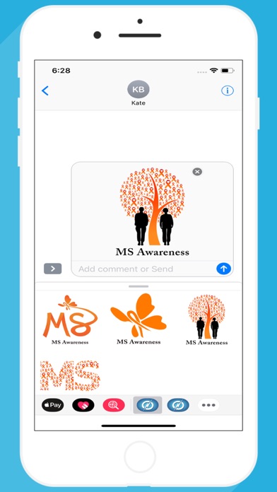 MS Awareness Stickers screenshot 3