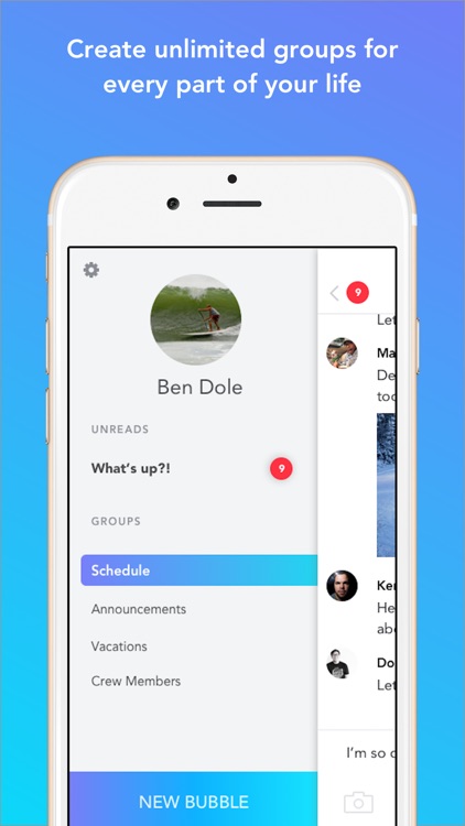 Bubble - Group Video Chat & Group Text