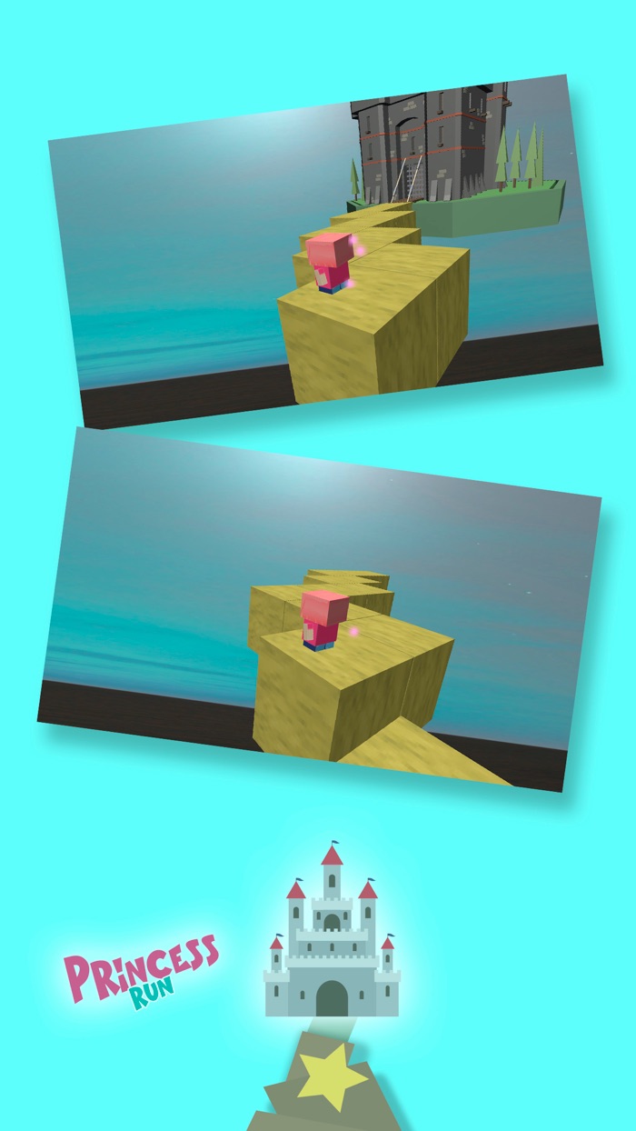 公主运行3D  - 迷宫