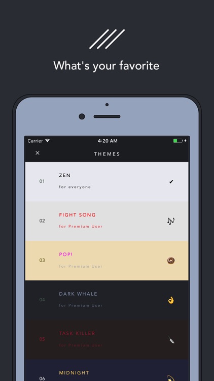While - Todo app for repetitive tasks