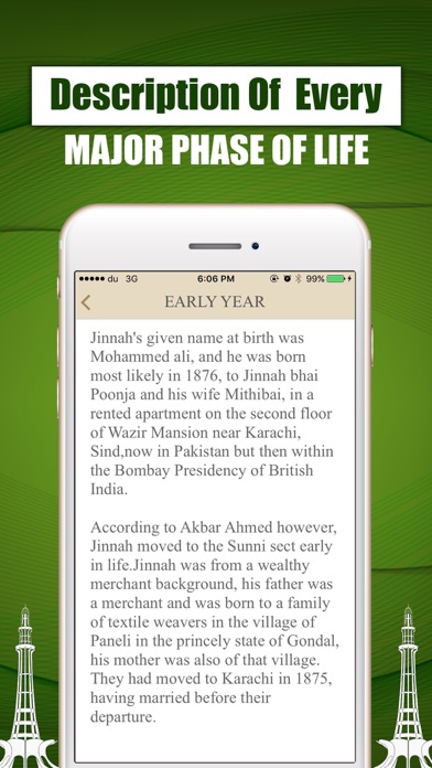 How to cancel & delete Quaid-e-Azam Mohammad Ali Jinah Life Quiz Quotes from iphone & ipad 1