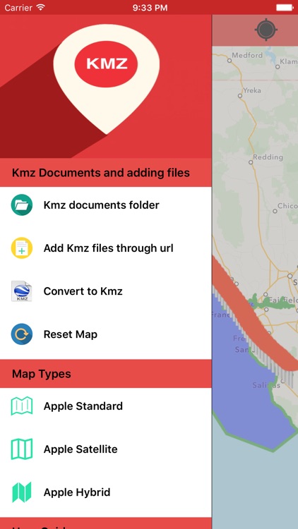 Kmz Viewer-Kmz Converter app
