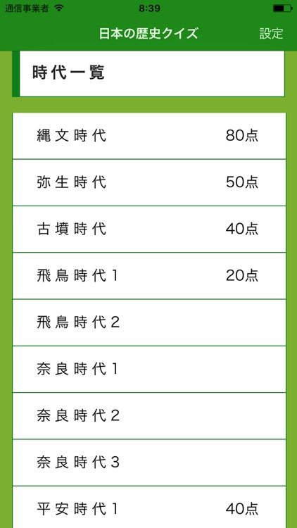 中学生向け日本の歴史クイズ