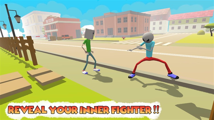 Stickman City: Angry Fighting screenshot-3