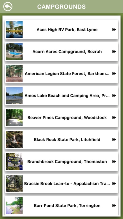 Connecticut Campgrounds Guide