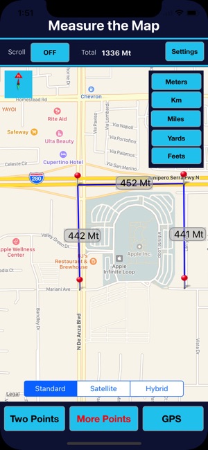 Measure Exact Distances on map(圖3)-速報App