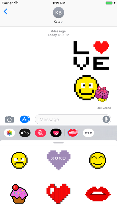 Adult Pixel Emojis screenshot 3