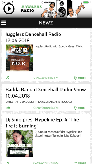 Jugglerz Radio App