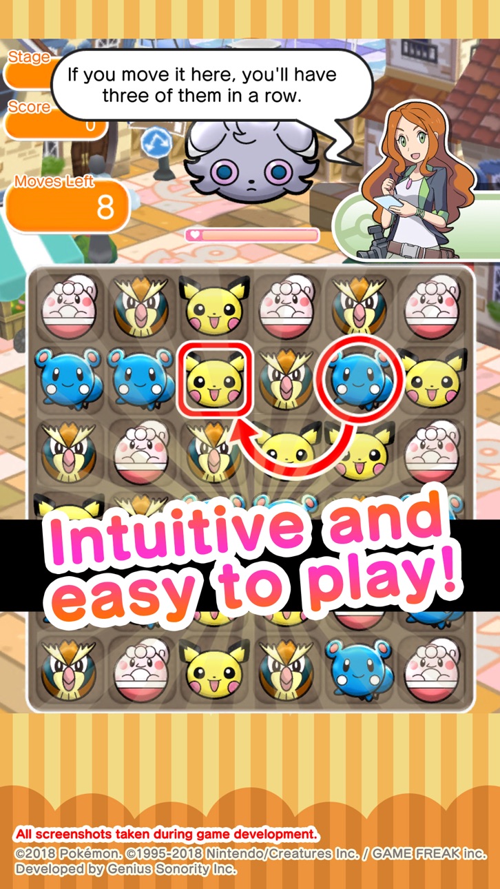 Pokémon Shuffle Mobile Hack screenshot 3 - iOS game interface