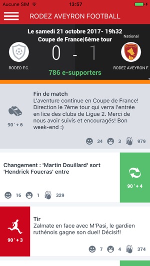 Rodez Aveyron Football(圖2)-速報App