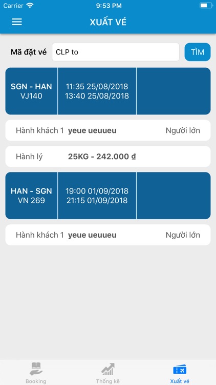 Đại lý Booking App screenshot-5