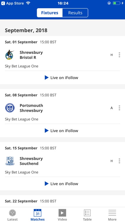 Shrewsbury Town Official App