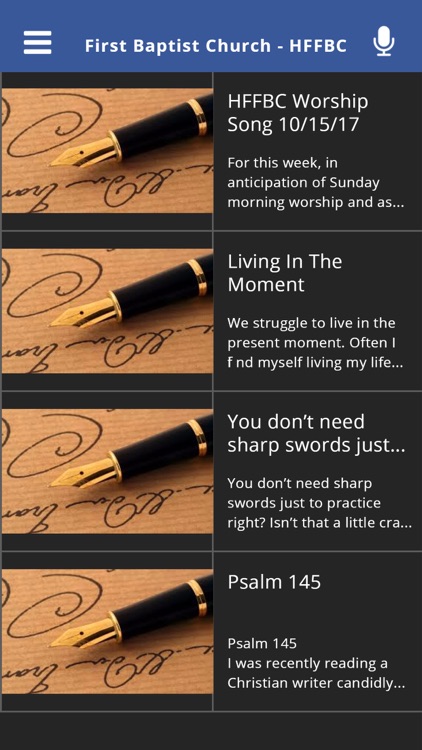 First Baptist Church - HFFBC screenshot-3