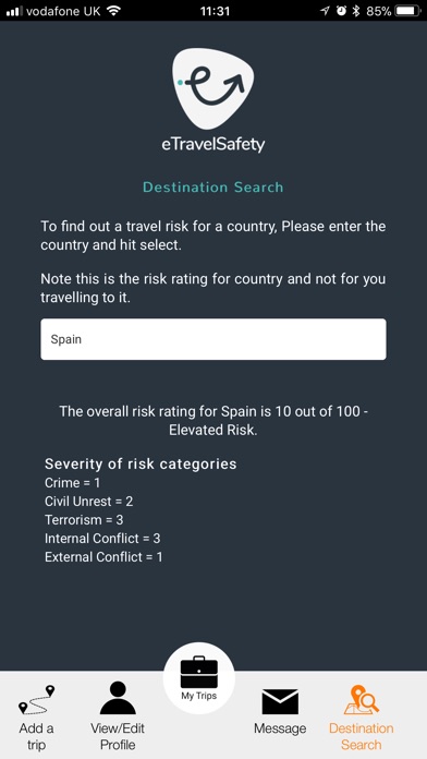 eTS Travel Safe screenshot 3