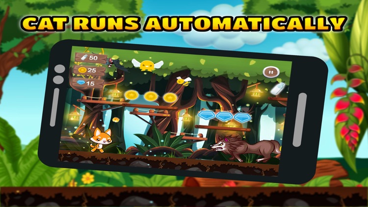 Jungle Runner: Endless Cat Run Adventure screenshot-3