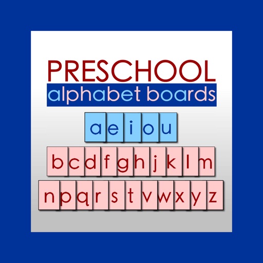 Preschool Alphabet Boards