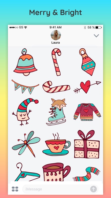 Merry Christmas Cheer Sticker screenshot 3