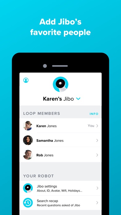 Jibo App screenshot 2