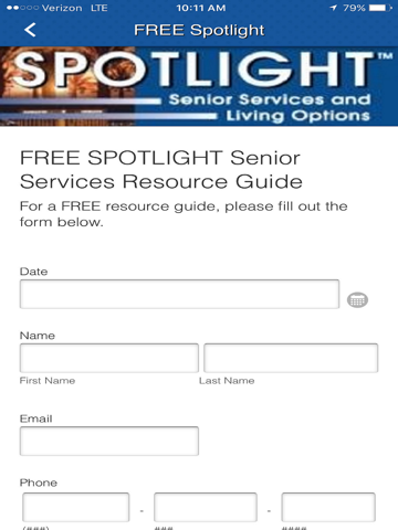 SPOTLIGHT Senior Services LV screenshot 2