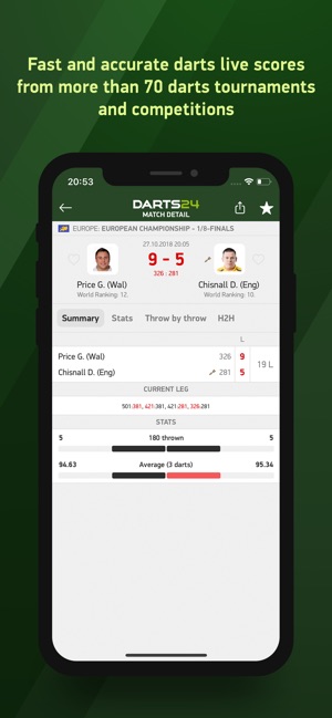 Darts 24 - live scores(圖1)-速報App