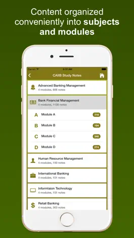 Game screenshot CAIIB Study Notes Lite apk