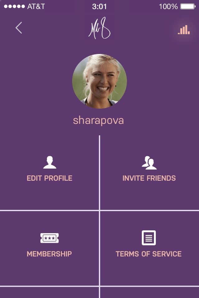 Maria Sharapova Official App screenshot 4