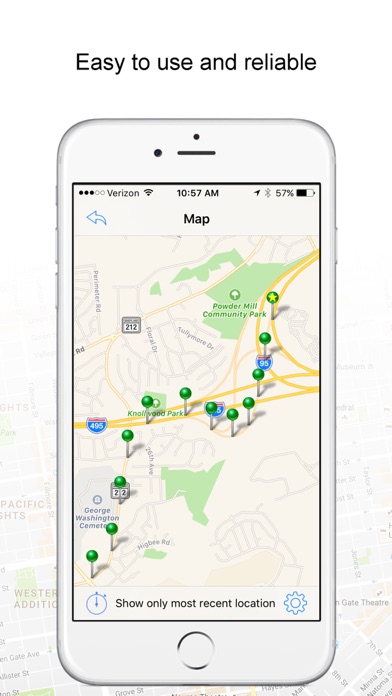 GPS TRACKER (Follow family/friends with your phone) screenshot