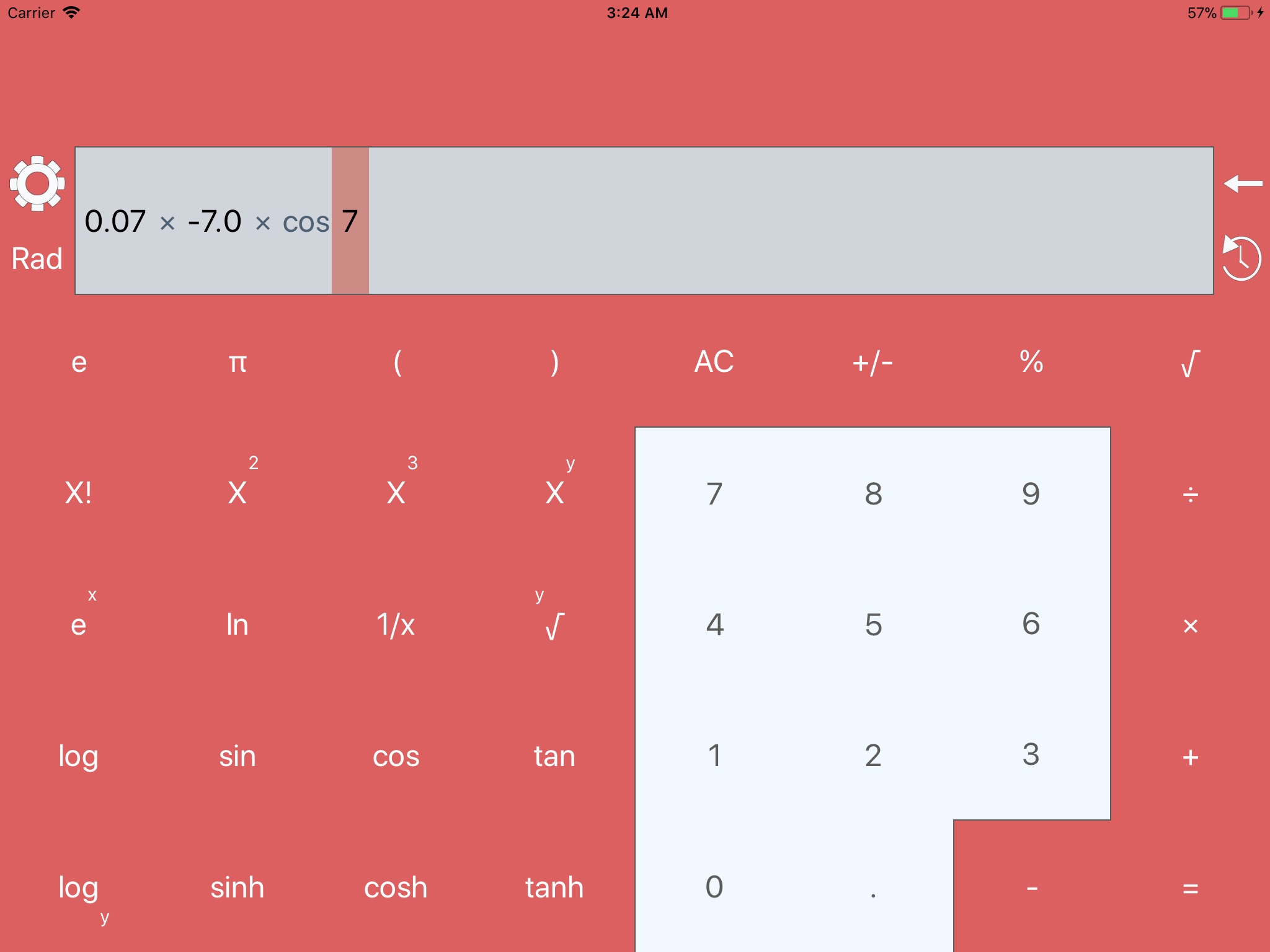 Rising Calculator Lite screenshot 3